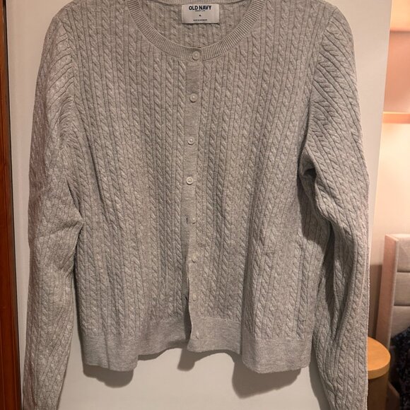 SoSoft Cropped Cardigan Sweater - Grey - Picture 2 of 6